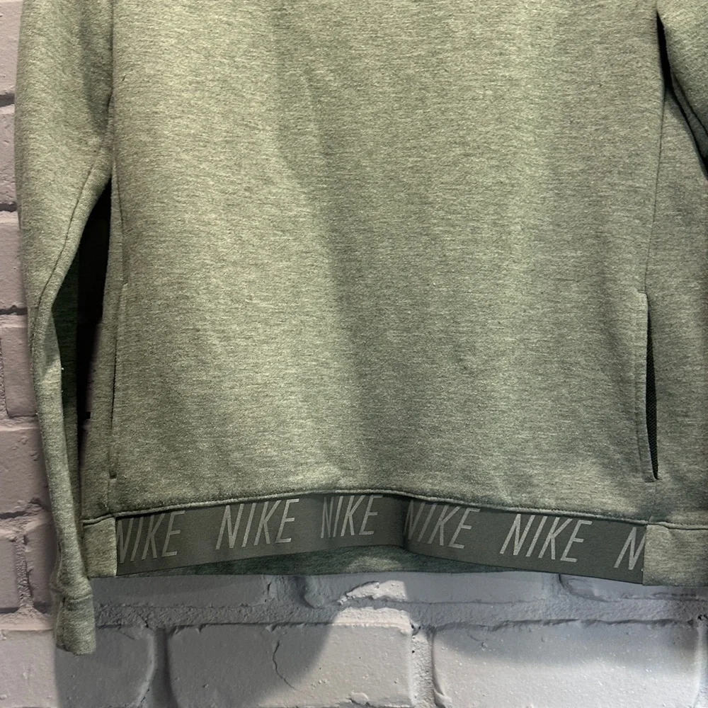 NWOT Nike Olive Cowl Neck Pullover size S